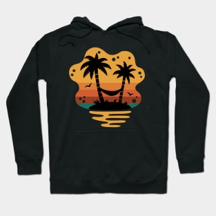 Summer retro Vintage Art Hoodie